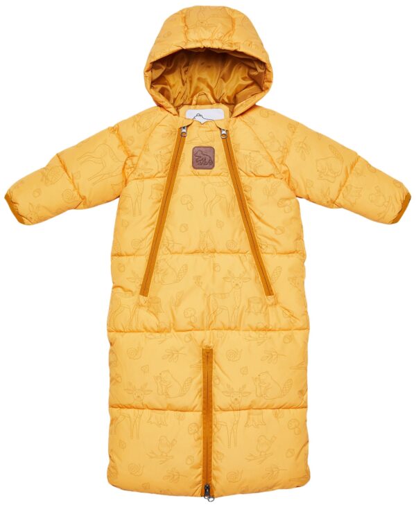 Nordbjørn Snowy 2-in-1 Køredragt, Mustard