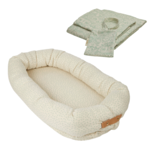 Pakketilbud: Babynest + Sengetøj - Mint