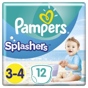 Pampers Splashers Badebleer S3/4 6-11 kg 12-pak