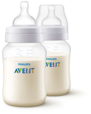 Philips Avent Anti-Kolik Sutteflaske 2-pak 260ml, Hvid