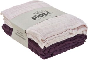 Pippi Stofble 4-pak, Black Plum