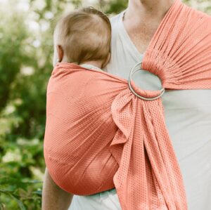 Quokkababy Ringslynge Cool Mesh, Peach