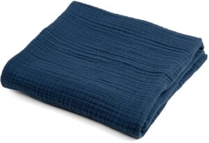Sebra Babytæppe, Bedtime Blue