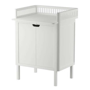 Sebra Puslebordet med låger - Classic White