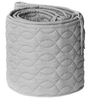 Sebra Sengerand - Quiltet - 26x360 cm - Elephant Grey