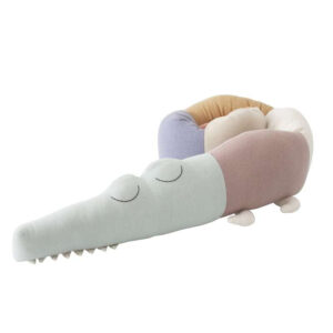 Sebra Strikket pude/sengerand - Sleepy Croc - Daydream