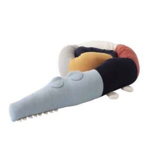 Sebra Strikket pude/sengerand - Sleepy Croc - Seven Seas