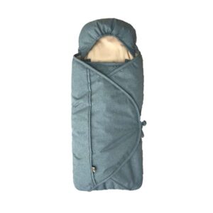 Sleepbag Kørepose bycar - Grå mélange-brun