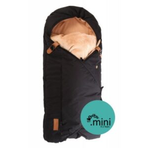 Sleepbag Mini Kørepose - Sort/Brun