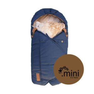 Sleepbag Mini babysovepose 0-2år - Mid. Petrol-brun