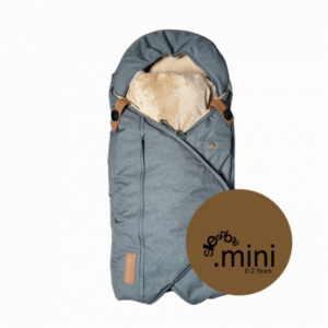 Sleepbag Mini sovepose 0-2 år - Grey melange