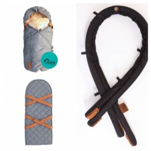 Sleepbag mini startpakke lille - Grey Melange