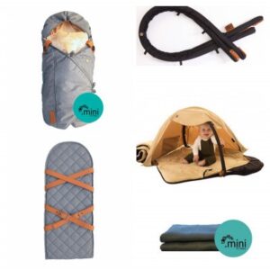 Sleepbag mini startpakke mellem - Grey Melange