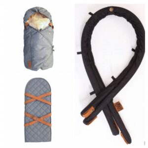 Sleepbag startpakke lille - Grey Melange