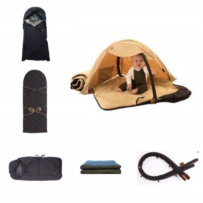 Sleepbag startpakke stor - Sort/Grå Sleepbag startpakke stor - Sort/Grå