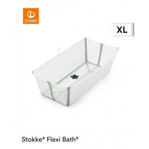 Stokke Flexi Bath XL badekar - Transparent Green
