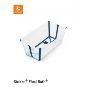 Stokke Flexi Bath badekar - Transparent Blue