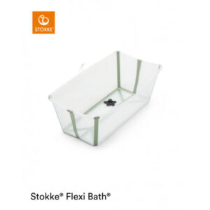 Stokke Flexi Bath badekar - Transparent Green