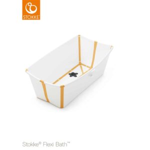 StokkeÂ® Flexi BathÂ® White Yellow