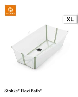 StokkeÂ® Flexi BathÂ® X-large Transparent Green