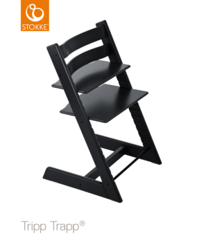 StokkeÂ® Tripp TrappÂ® Højstol - Black