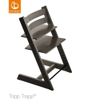 StokkeÂ® Tripp TrappÂ® Højstol - Hazy Grey