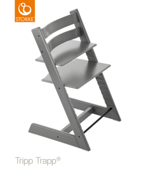 StokkeÂ® Tripp TrappÂ® Højstol - Storm Grey