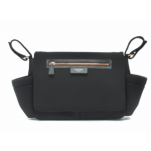 Storksak Stroller Organiser Luxe - Black, Pusletaske