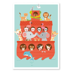 Studio Circus Noah´s Ark Plakat - 50 x 70 Cm