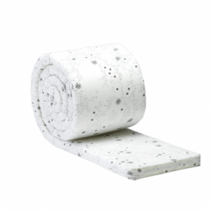 Tiny Republic Sengerand, Snow Flake - Hvid