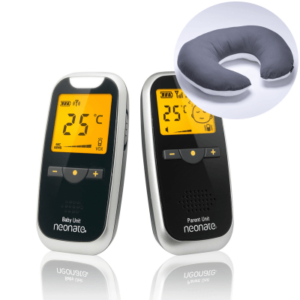 Tiny Republic ammepude grå + Neonate babyalarm 5800