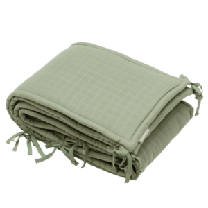 Tiny Republic muslin sengerand – lys grøn