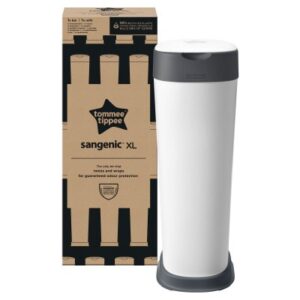 Tommee Tippee Sangenic Twist & Click bæredygtig Blespand - Hvid