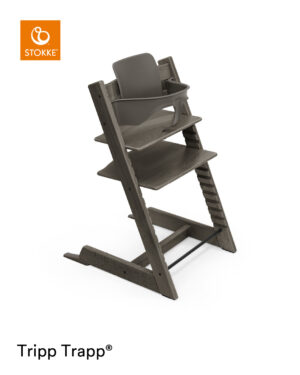 Tripp Trapp Stol Inkl. Babyset - Hazy Grey