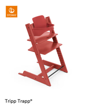 Tripp Trapp Stol Inkl. Babyset - Warm Red