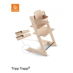 Tripp Trapp højstol + babysæt - Natural