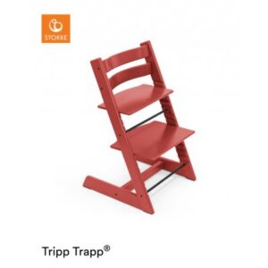 Tripp Trapp højstol - warm red