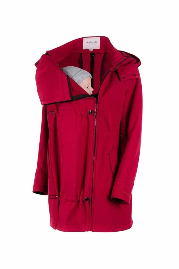 Wombat Shell - Cherry Red - S-xxl