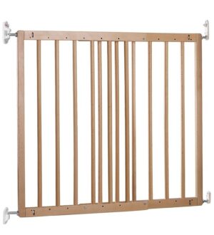 BabyDan Sikkerhedsgitter - Træ - 60,5-102 cm - Multidan - Brun