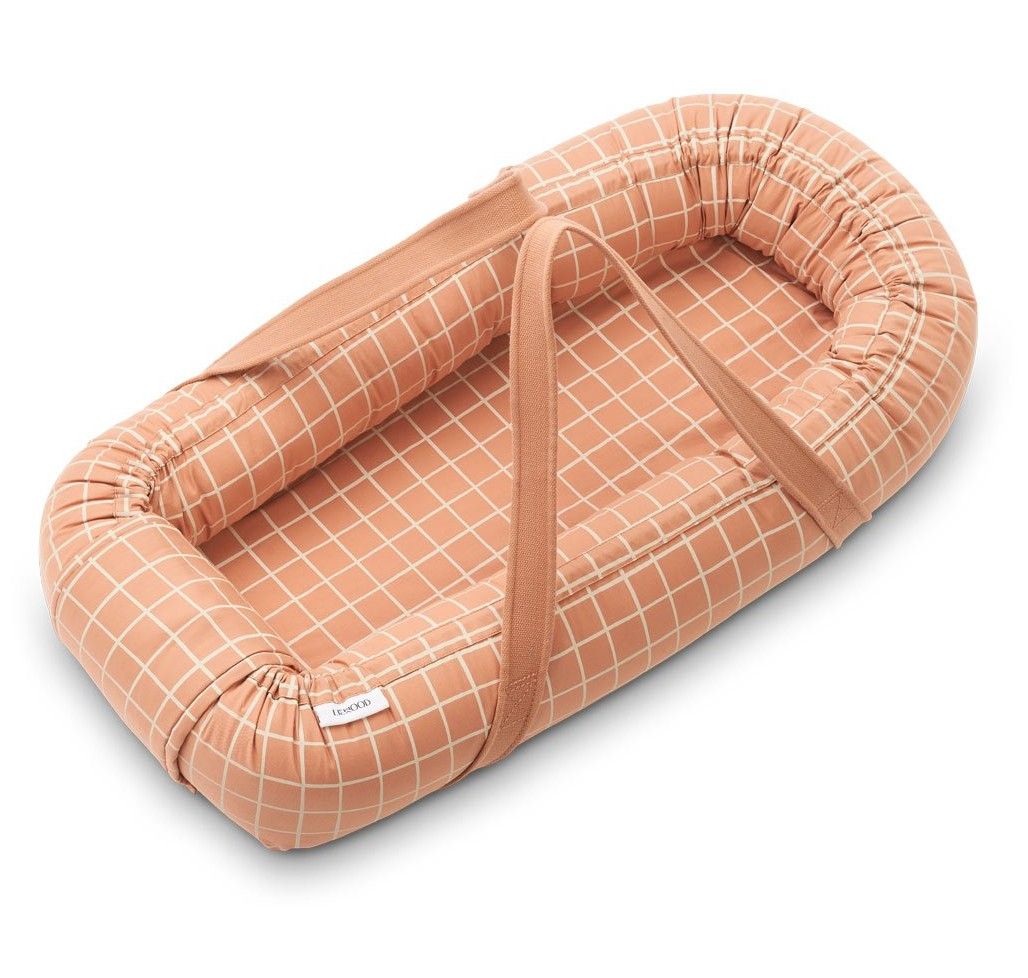 Babylift / Babynest fra Liewood - Gro Check/tuscany rose Babylift / Babynest fra Liewood - Gro Check/tuscany rose