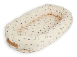 Babynest - Dancing Swallow Blue
