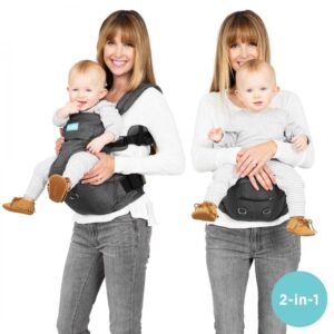 Bæresele fra Moby - Hip Seat & Carrier 2-in-1 (4-48m)