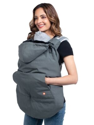 Bæresele vintercover - Wombat All Weather Cover - Grey/Black