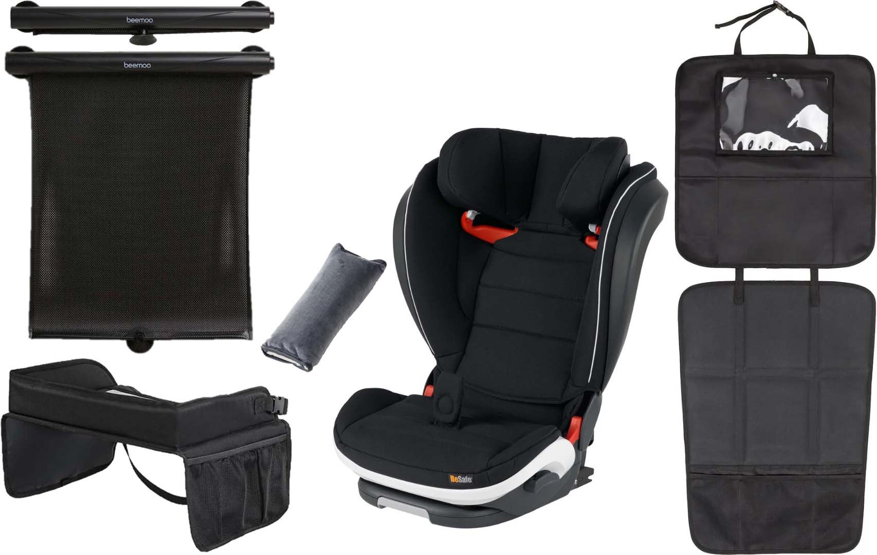 BeSafe iZi Flex Fix i-Size Autostol med Tilbehørspakke, Black Cab BeSafe iZi Flex Fix i-Size Autostol med Tilbehørspakke, Black Cab