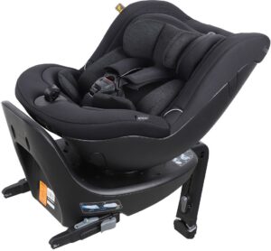 Beemoo Reverse i-Size Bagudvendt Autostol, Black Stone