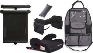 Beemoo Selepude ISOFIX med Tilbehørspakke, Black