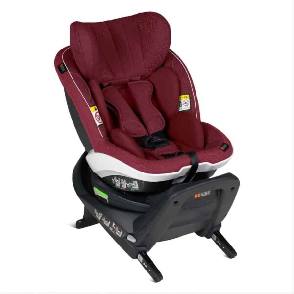 Besafe iZi Turn I-size, Burgundy Melange