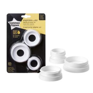 Breast Pump Adapators fra Tommee Tippee - Express and Go (3 stk)