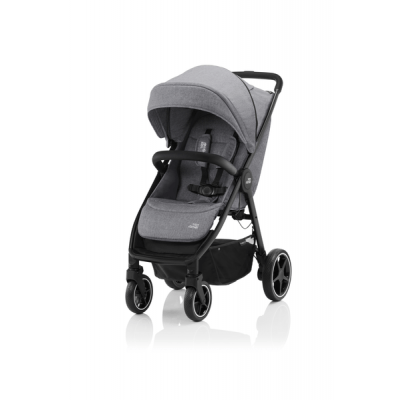 Britax Römer B-AGILE R klapvogn - Elephant Grey/Black Britax Römer B-AGILE R klapvogn - Elephant Grey/Black
