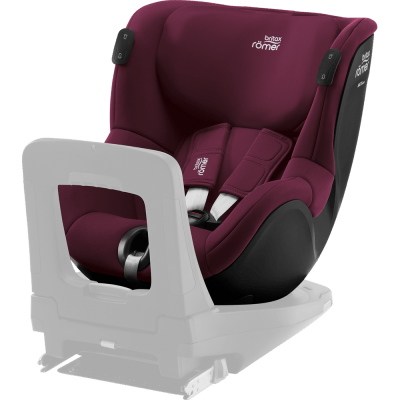 Britax Römer DUALFIX iSENSE autostol - Burgundy Red Britax Römer DUALFIX iSENSE autostol - Burgundy Red